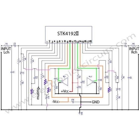 IC CÔNG SUẤT STK 4191 II