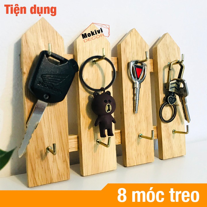 Vật dụng TREO CHÌA KHOÁ tiện lợi Gỗ Đức Thành