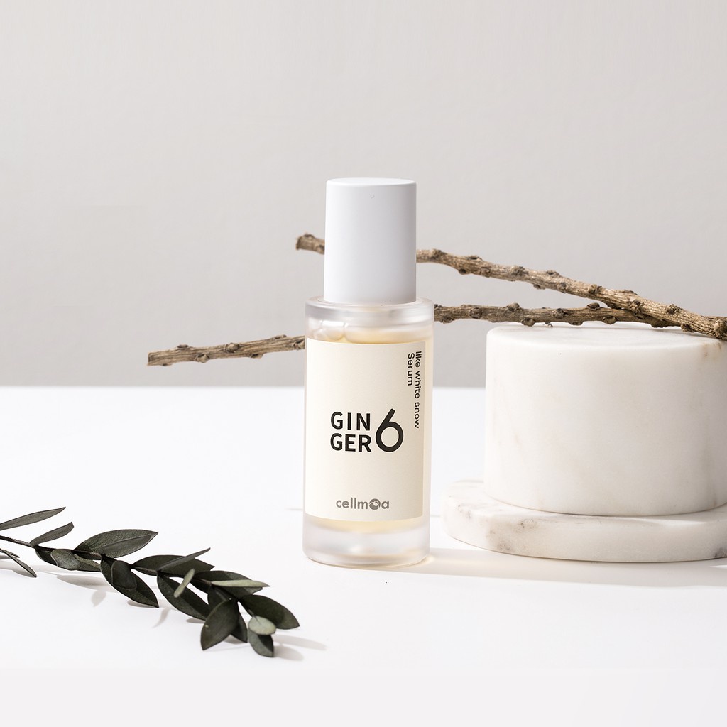 Tinh chất dưỡng trắng từ gừng GINGER6 like white snow Serum 30ml - Date 08/07/2024