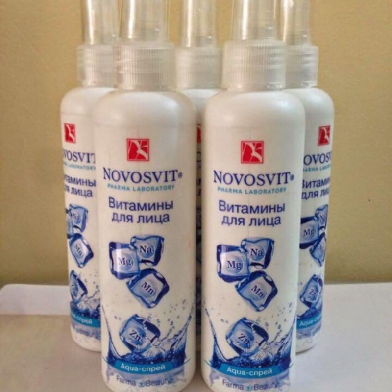Xịt khoáng Novosvit của Nga 190ml