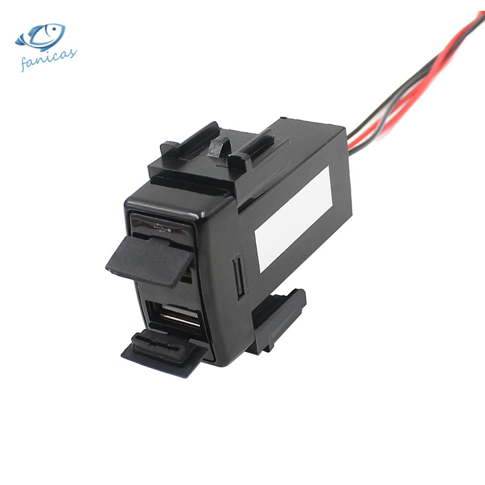 Bộ Sạc Nhanh Cổng USB Kép 2.1A 5V Cho NISSAN Teana Sylphy