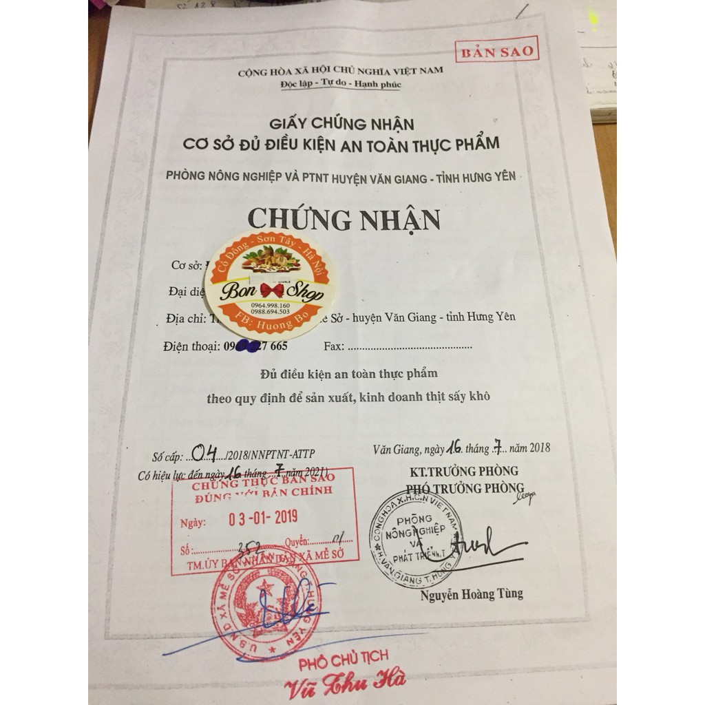 500gram Khô bò sợi thơm ngon