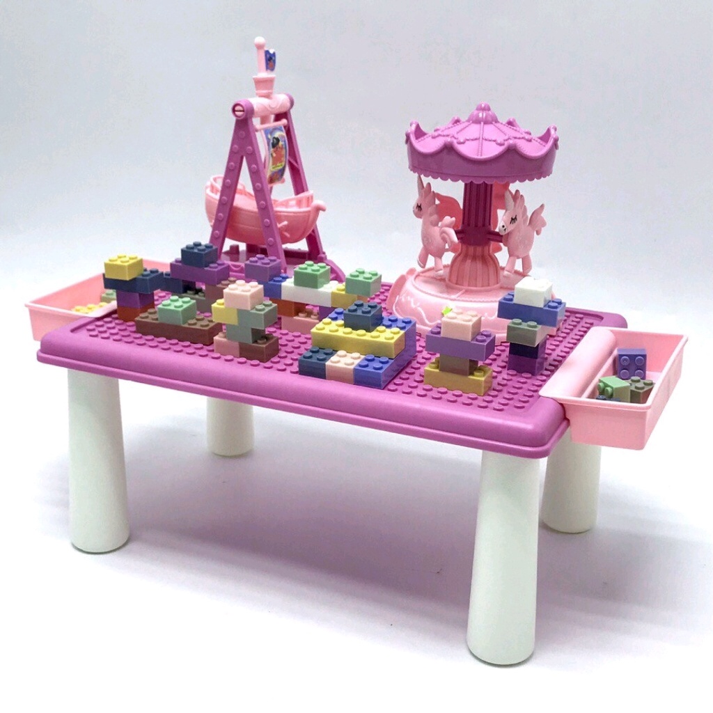 Bàn lego 69 chi tiết là loại đồ chơi thông minh dành cho các bé từ 3-5 tuổi. Sản