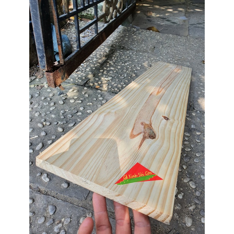 Tấm gỗ thông mặt lớn đẹp dày 1cm, rộng 20cm, dài 80cm dùng làm loa, ốp tường, trang trí