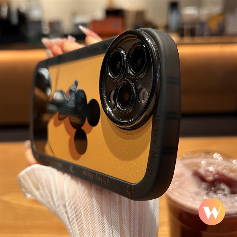 DISNEY Ốp Điện Thoại TPU Mềm Chống Sốc In Hình Mickey Hoạt Hình Cho IPhone 13 11 12 14 Pro MAX XR X 7 8 6 6S Plus XS MAX SE 2020