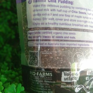{ 1KG } HẠT CHIA TÍM ABSOLUTE ORGANIC ÚC