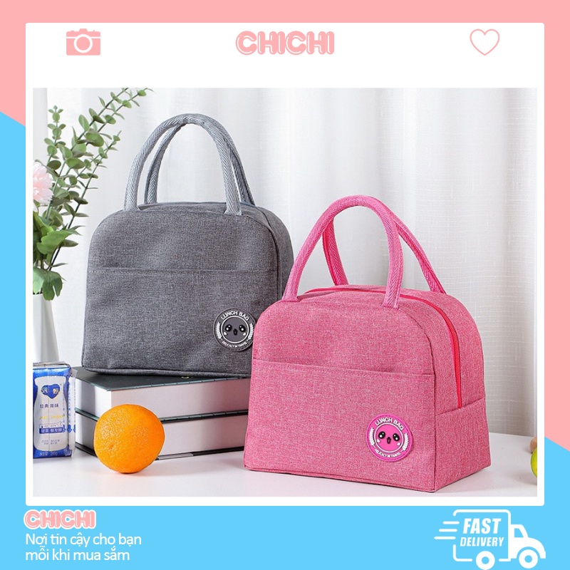 Túi đựng cơm giữ nhiệt văn phòng cỡ lớn chống thấm nước ChiChi TV06