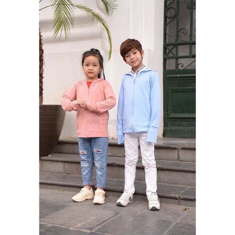 Áo chống nắng thông hơi trẻ em