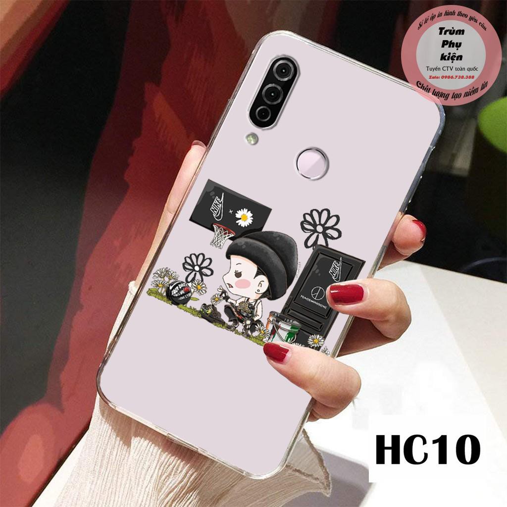 Ốp  dành cho Vsmart Joy 3 / Joy 4 dẻo trong Just do it Peaceminusone tách nền Hoa cúc