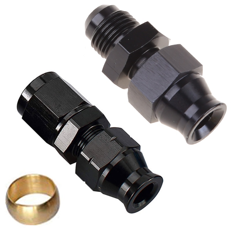 Đầu Nối Cáp AN6 6AN an-6 Xoay Sang 5 16 3 8 NPT