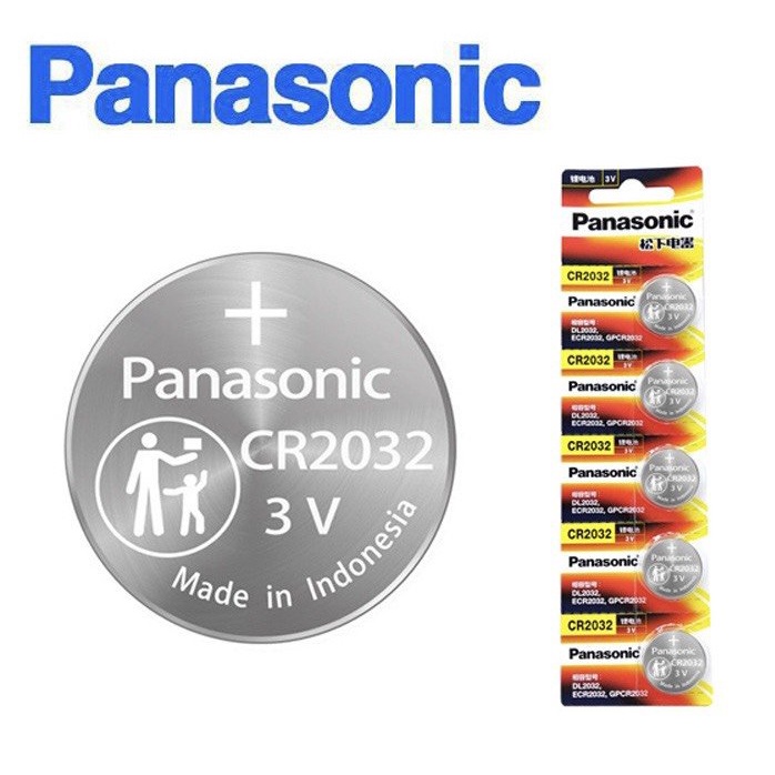 Pin Khuy Cúc Áo Panasonic CR2032 - CR2025 - CR2016 - CR1632 - CR1620 - CR1616 - CR1220 - CR2450 3V