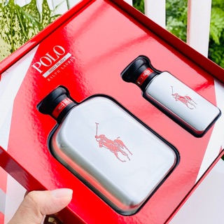 Set nước hoa nam polo red rush 125ml + 30ml