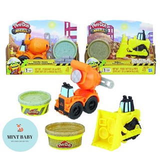 Đồ chơi đất nặn xe công trường mini PLAY-DOH E4707 E4705