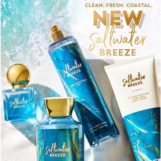 Sản Phẩm Tắm Lotion Xịt Thơm Toàn Thân Bath & Body Works - Saltwater Breeze