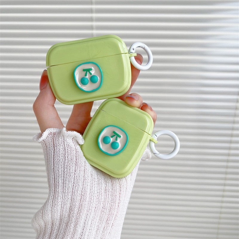 Ốp airpod mẫu Hoa và Cherry