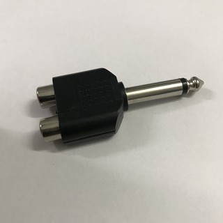 ĐẦU CHUYỂN JACK 6 LY ĐỰC SANG 2 BÔNG SEN CÁI RCA