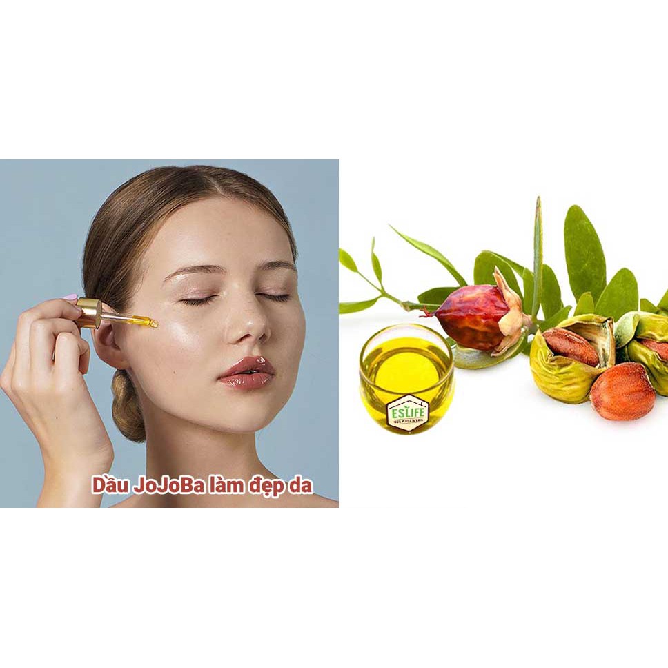 Dầu jojoba nguyên chất 100% làm đẹp da tóc | Dưỡng ẩm ngăn chặn nếp nhăn 50ml 100ml- Dầu Jojoba Hữu cơ | BigBuy360 - bigbuy360.vn