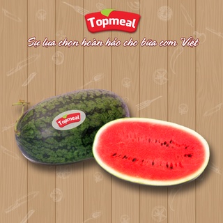 Hcm - dưa hấu ruột đỏ topmeal -