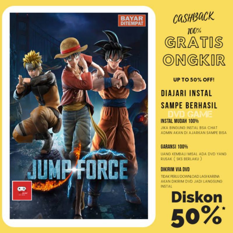 Đĩa Dvd Game Jump Force Chất Lượng Cao