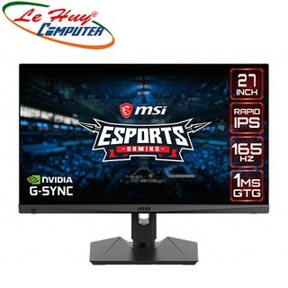 Màn hình máy tính msi optix mag274qrf 27inch wqhd 165hz