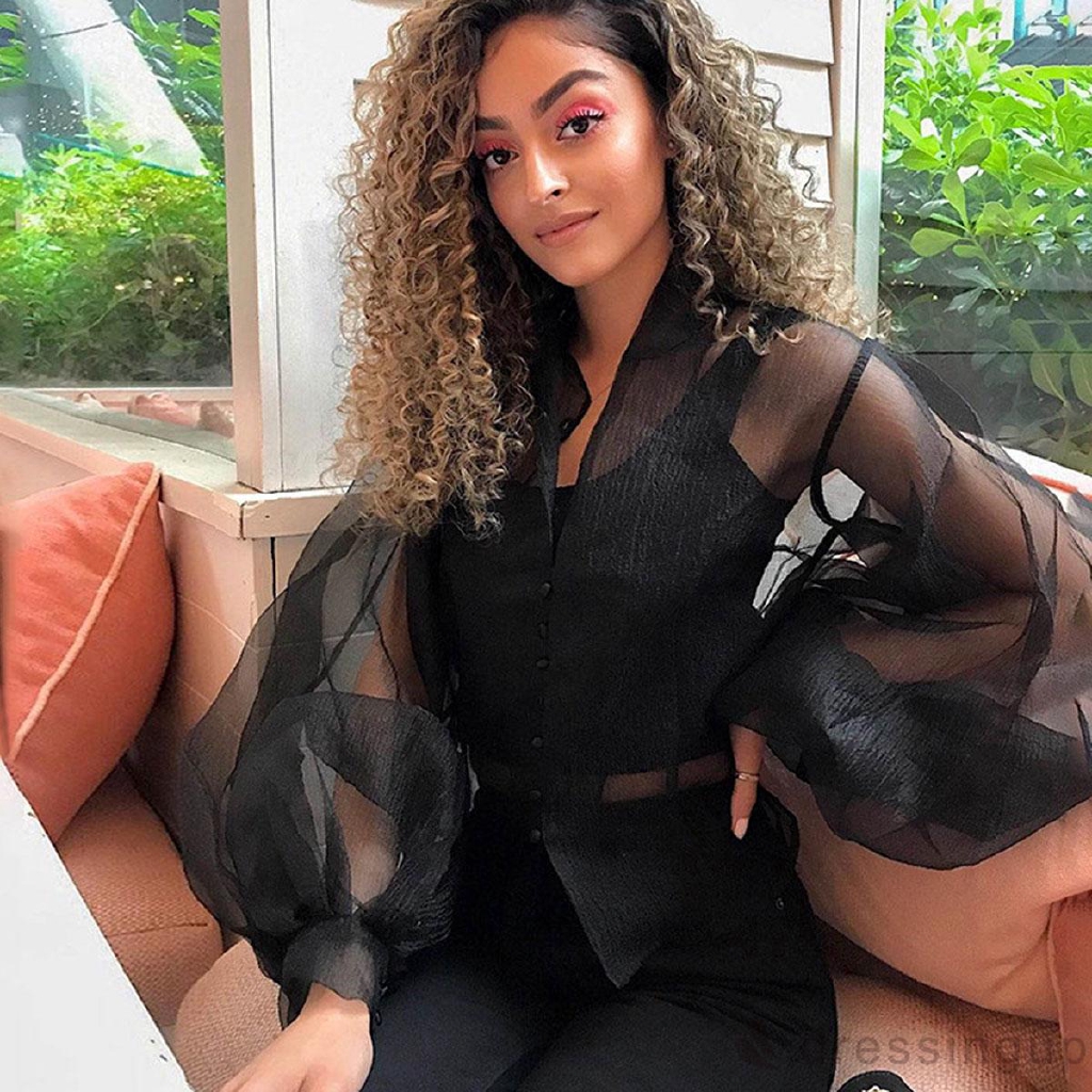 Áo lưới khoác ngoài quyến rũ gợi cảm cho nữ | BigBuy360 - bigbuy360.vn