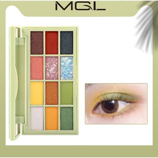 Bảng phấn mắt 12 ô tone mát mgl của dikalu
