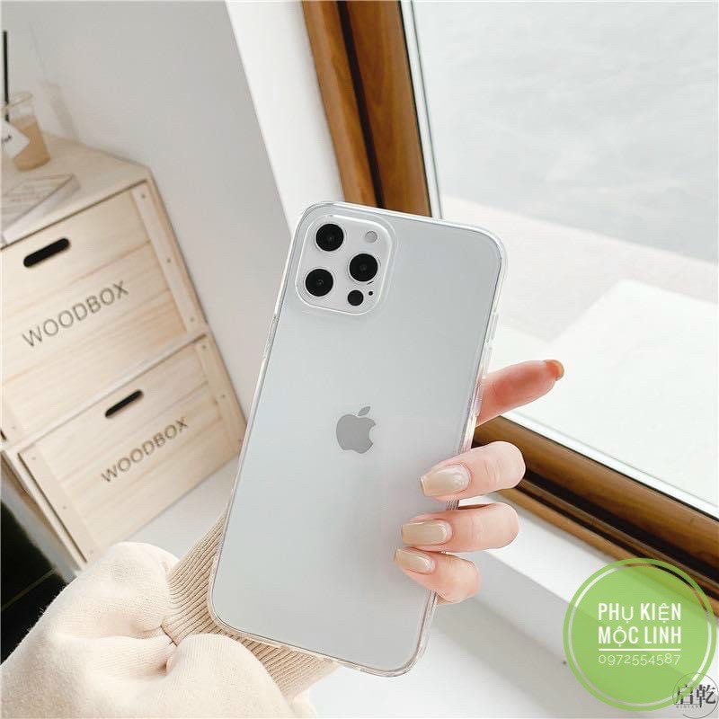 ⚡️ Iphone 12 Mini / 12 /Pro / 12ProMax ⚡️ ỐP SILICON TRONG SUỐT SIÊU TRONG DẺO MỎNG KHOE MÁY | BigBuy360 - bigbuy360.vn