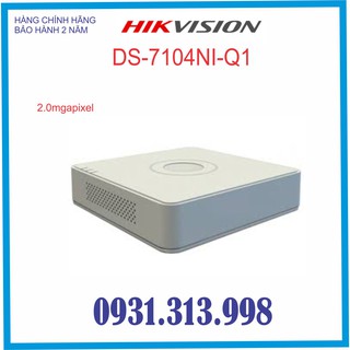 Đầu ghi hình camera ip 4 kênh ds-7104ni-q1