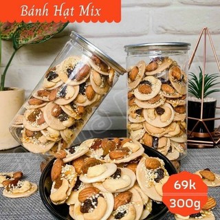 Bánh Đồng Tiền Mix Hạt Và Trái Cây Cực Ngon 300gr