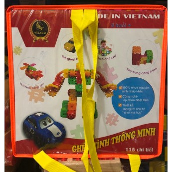 Bộ ghép hình thông minh 115 chi tiết