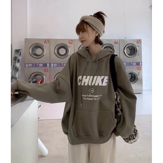 ÁO HOODIE NỮ , ÁO CHUKE CÓ TÚI TRƯỚC CHẤT VẢI MỀM, BÊN TRONG LÓT LÔNG (hàng có sẵn) | BigBuy360 - bigbuy360.vn