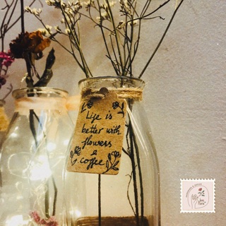 Lọ hoa trang trí handmade xinh