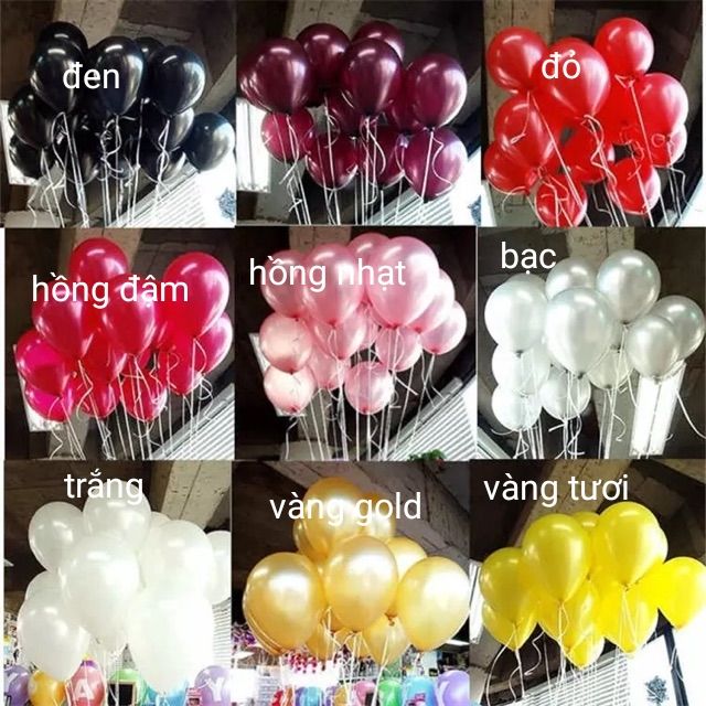 10 quả bóng nhũ size 30cm | BigBuy360 - bigbuy360.vn