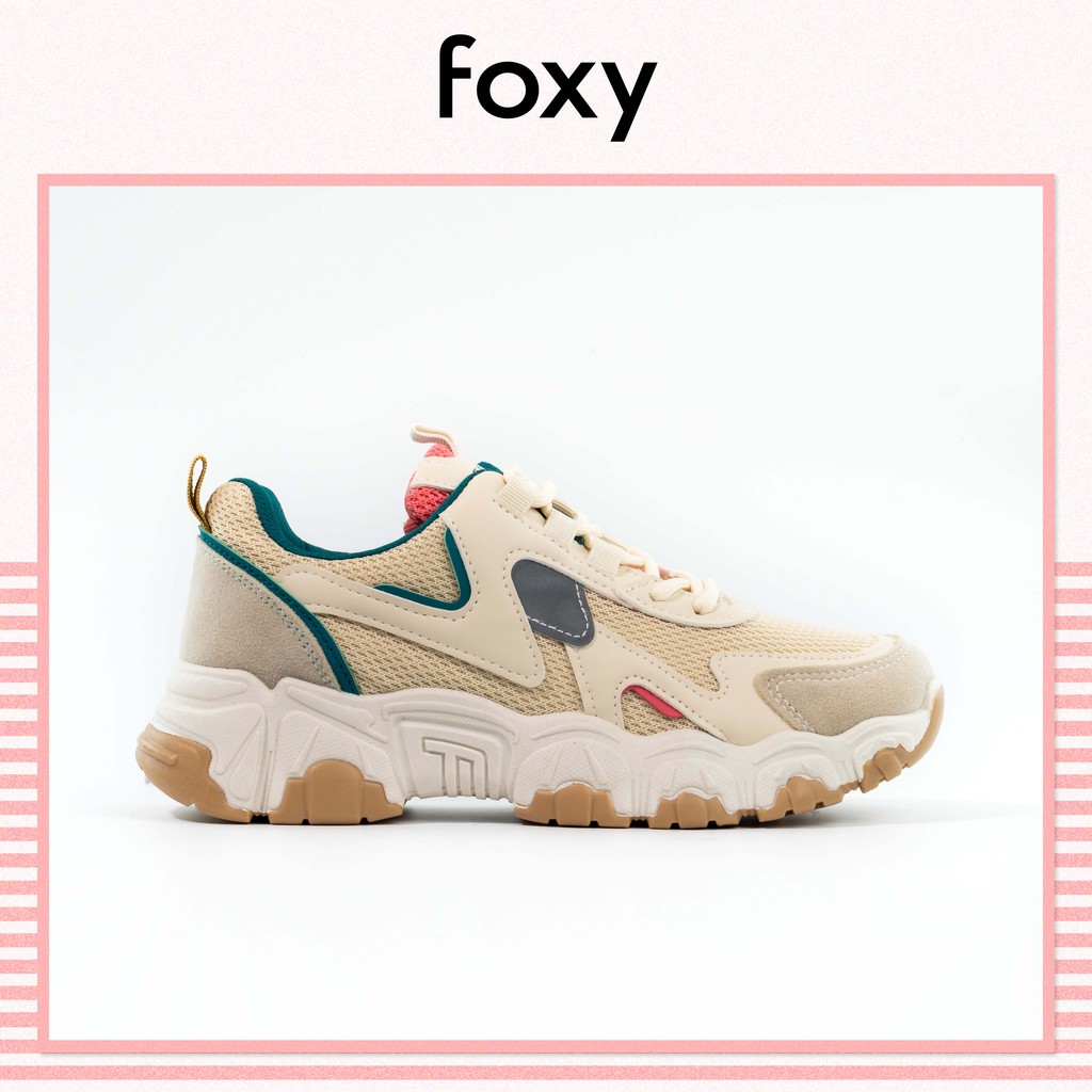 Giày Thể Thao Sneaker Nữ FOXY Tăng Chiều Cao 3 Cm Đế Êm Thoáng Khí - FOX009