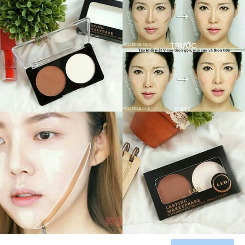 TẠO KHỐI COLOUR GEOMETRY 2 Ô GIÚP THON GỌN KHUÔN MẶT TẠO KHỐI HIGHLIGHT PHẤN KHỐI CITY COLOR | BigBuy360 - bigbuy360.vn