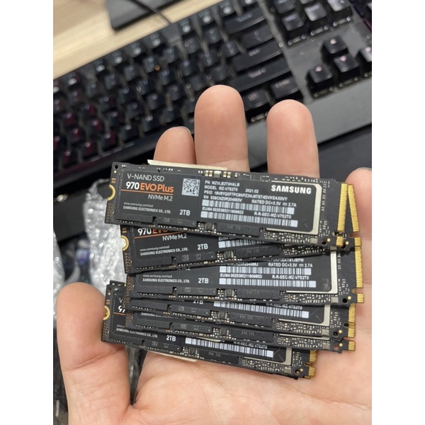 Thanh lý rẻ Ssd Samsung M2 NVME 970 evo Plus 2TB ( 2000Gb)