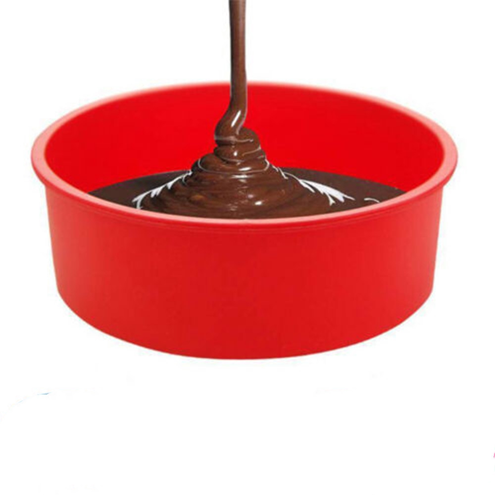 【COD】Khuôn Silicone Làm Bánh Hình Tròn