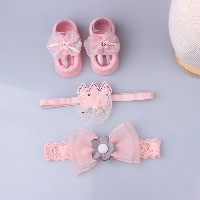 Set 3 Đôi Vớ Phối Ren Xinh Xắn Dành Cho Bé Gái