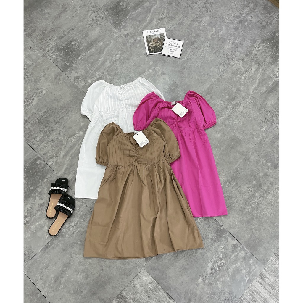Đầm Babydoll Xếp Ly Váy Xòe Xinh Xắn