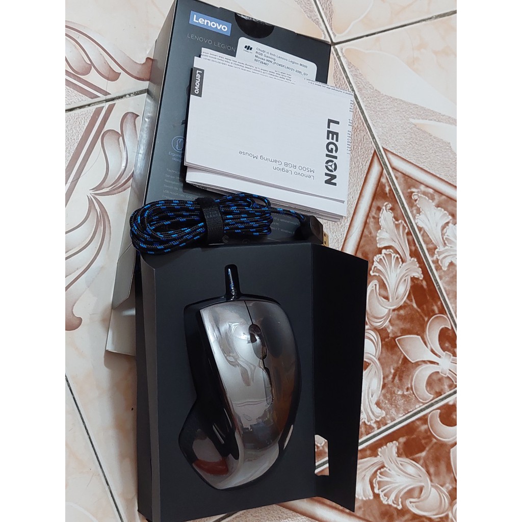 Chuột gaming Lenovo M500 RGB chính hãng siêu đẹp