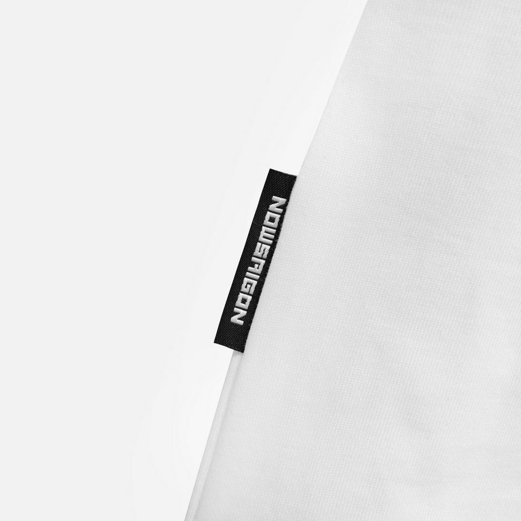 Áo thun NEEDS OF WISDOM Joy Tee - White - Local Brand Chính Hãng