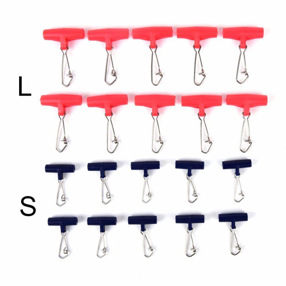 Set 10 Móc Câu Cá Trong Suốt Tiện Dụng