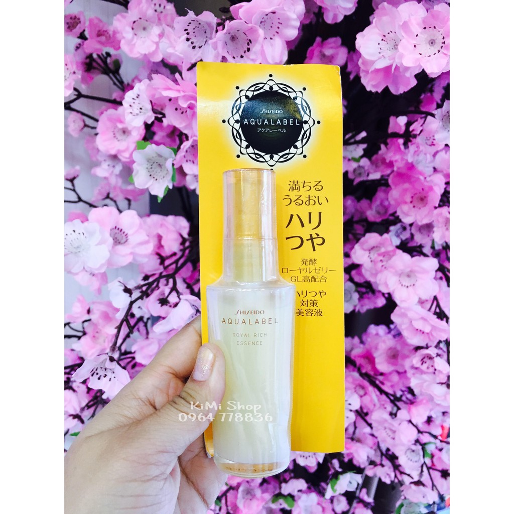 Tinh chất Shiseido aqualabel royal rich essence 30ml