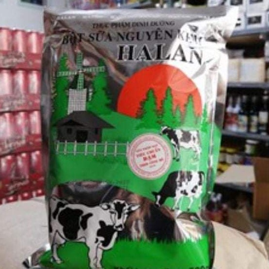 1kg bột sữa nguyên kem con bò Hà Lan