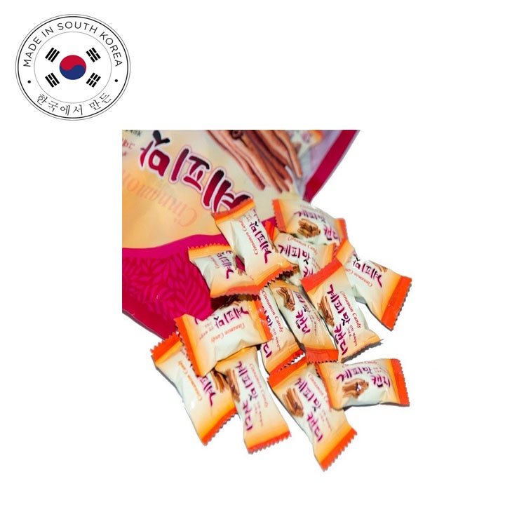 Kẹo Quế Cứng Hàn Quốc Gói 200g - Cheonnyeonae Food