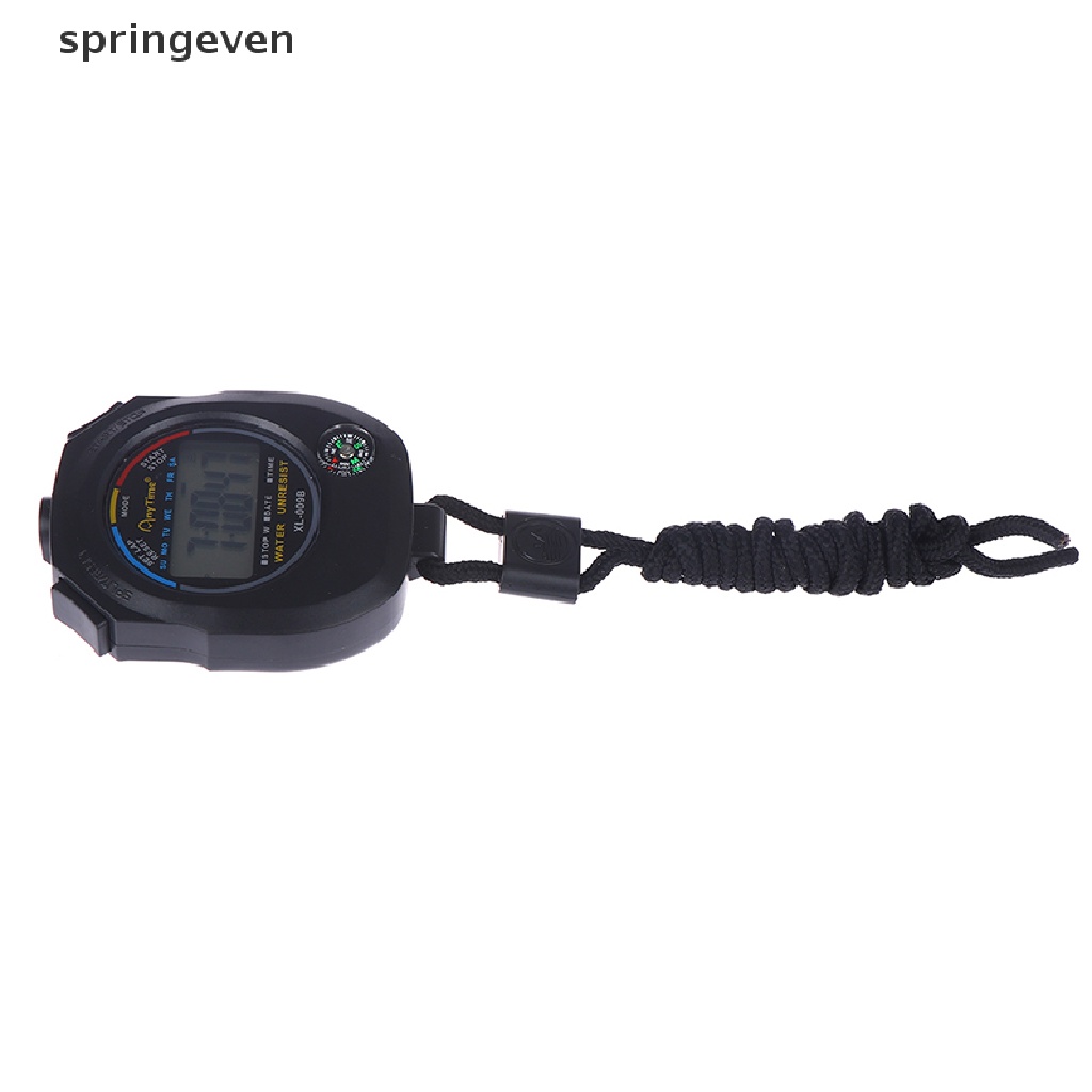Đồng Hồ Đếm Giờ Màn Hình LCD Chống Thấm Nước Kèm Dây Đeo Tiện Dụng