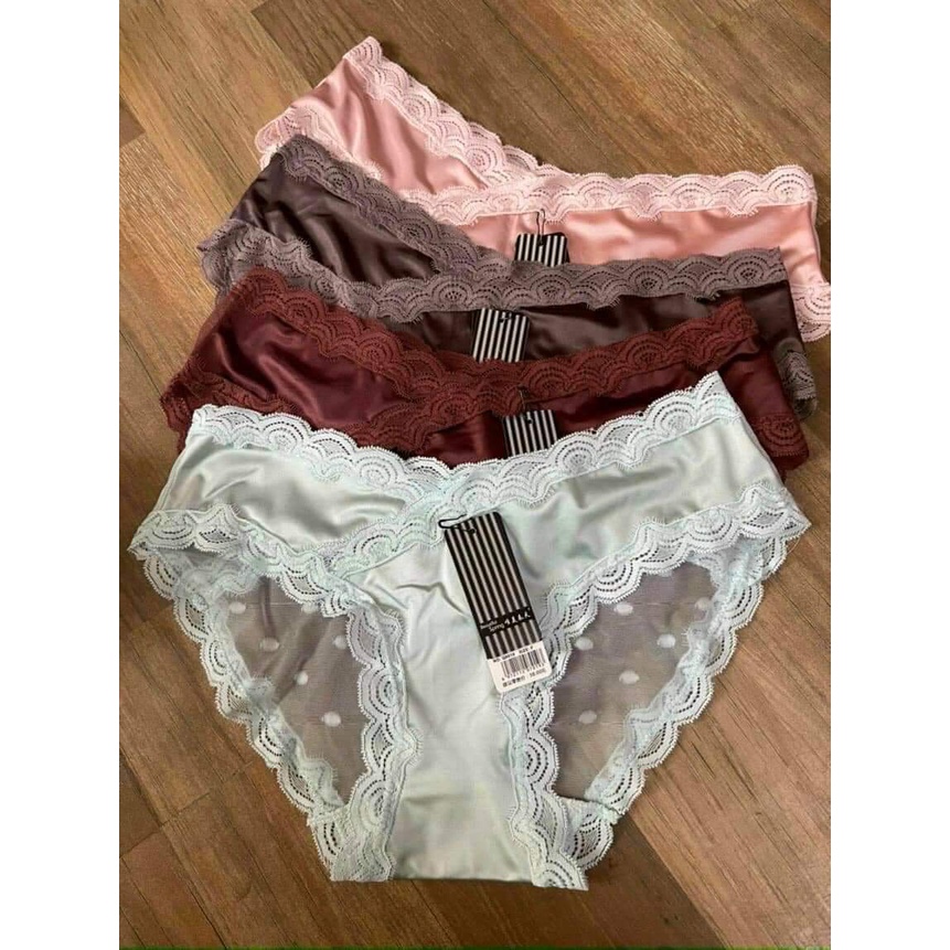 Quần Lót Ren Chéo Thoải Mái Sexy Quyến Rủ Không Hằn Min Underwear 195265