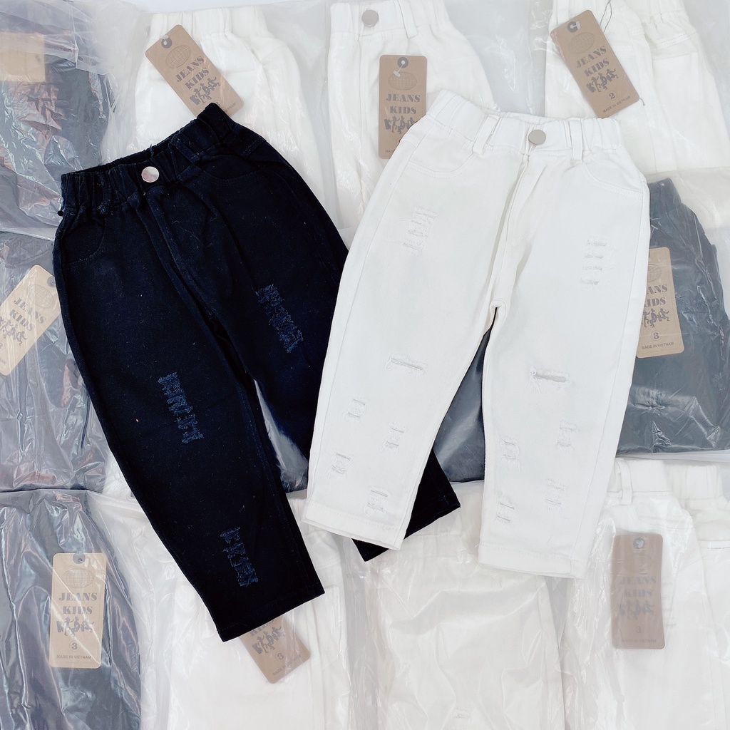 Quần dài kaki bé trai bé gái 8-31kg