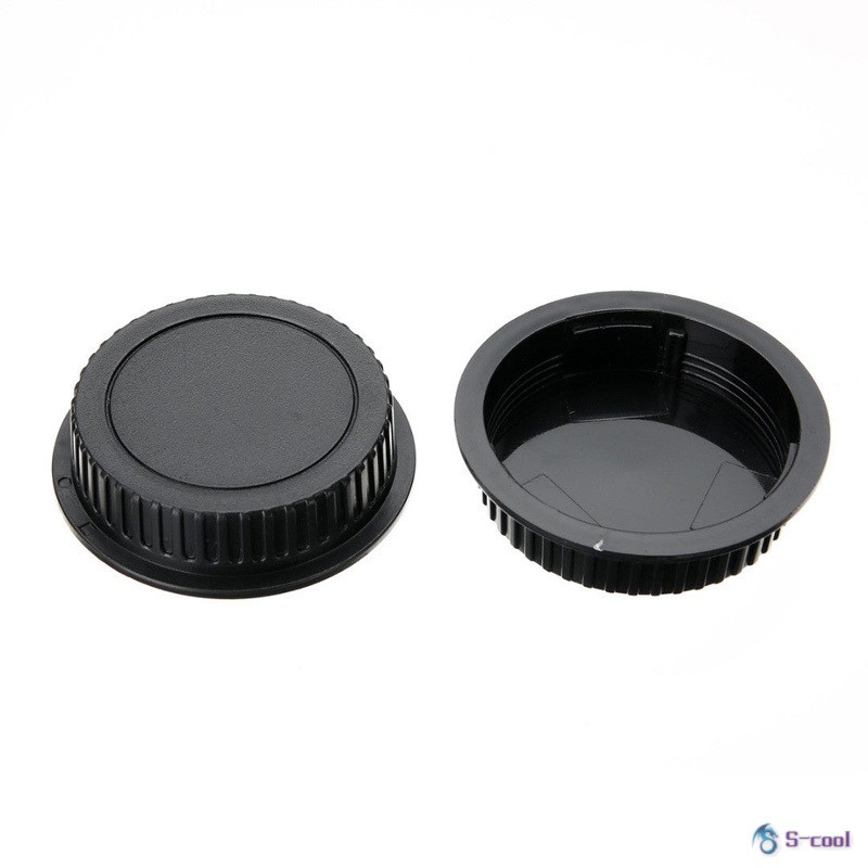 Set 5 nắp tròn cho ống kính sau camera Canon EF ES-S EOS | BigBuy360 - bigbuy360.vn