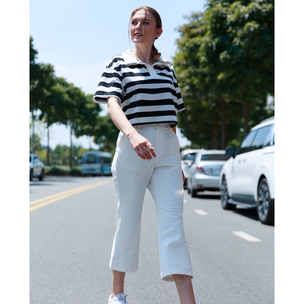 Áo thun nữ croptop tay ngắn J-P Fashion 10207219